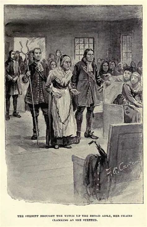 Witch trial in the colonial era williamsburg